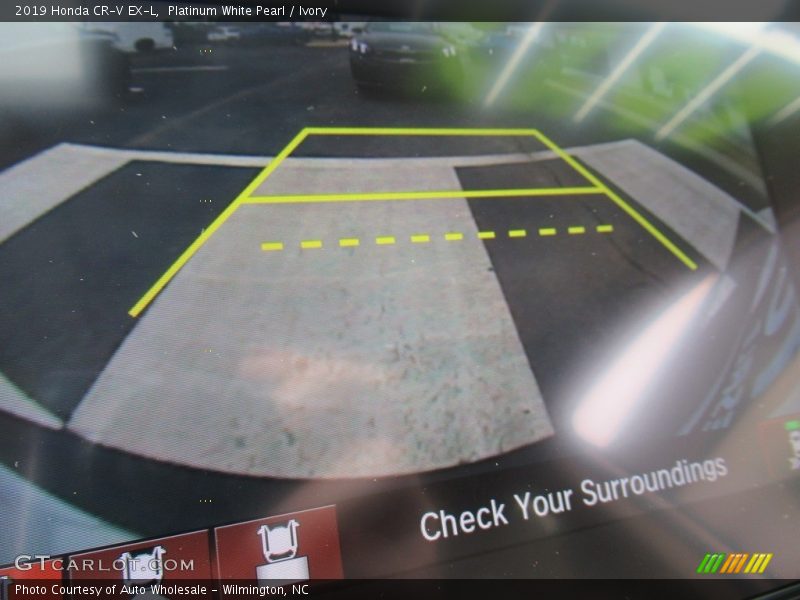 Platinum White Pearl / Ivory 2019 Honda CR-V EX-L