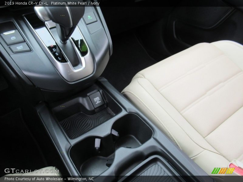 Platinum White Pearl / Ivory 2019 Honda CR-V EX-L
