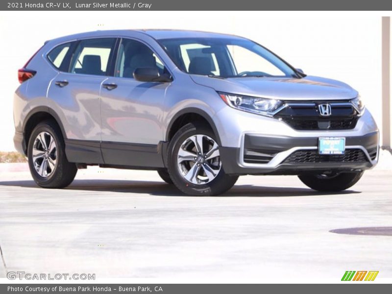 Lunar Silver Metallic / Gray 2021 Honda CR-V LX