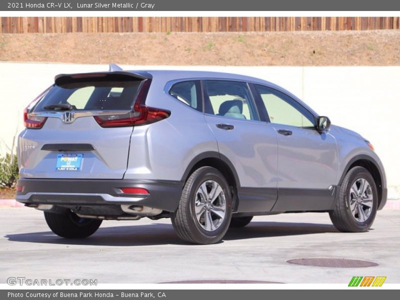 Lunar Silver Metallic / Gray 2021 Honda CR-V LX