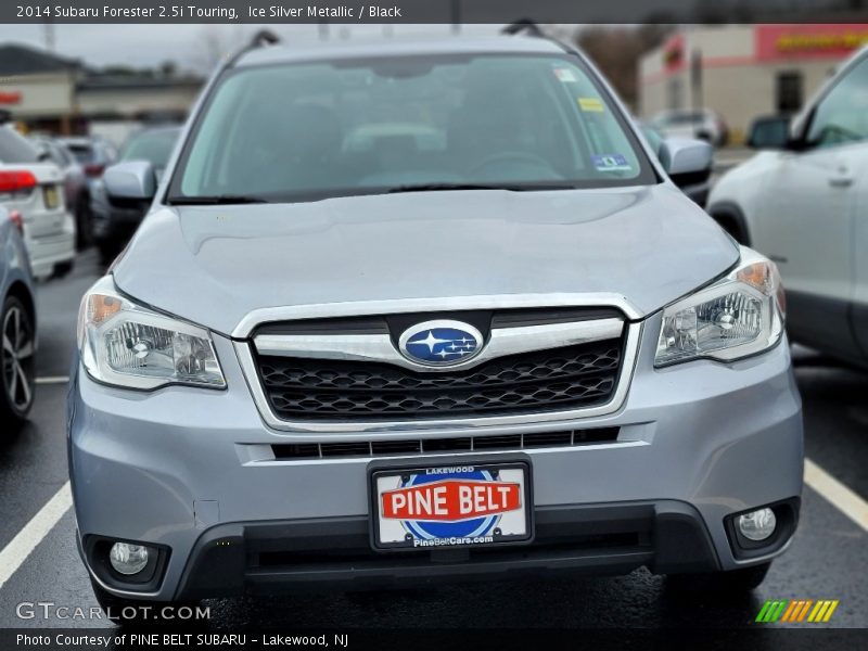 Ice Silver Metallic / Black 2014 Subaru Forester 2.5i Touring