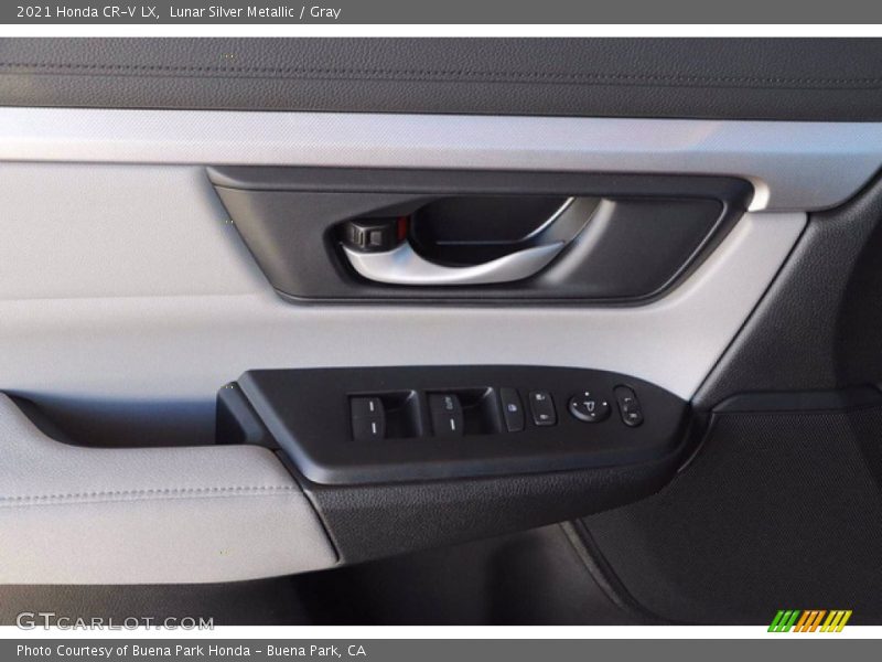 Lunar Silver Metallic / Gray 2021 Honda CR-V LX