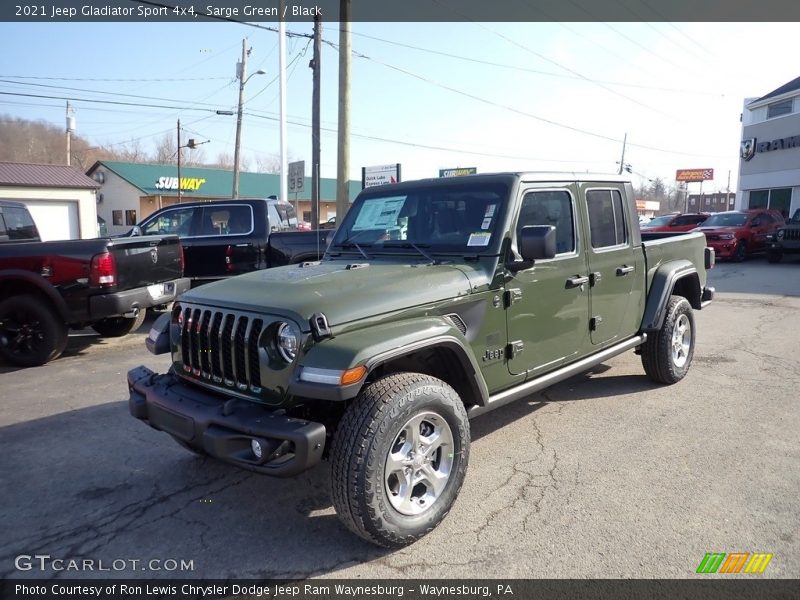 Sarge Green / Black 2021 Jeep Gladiator Sport 4x4