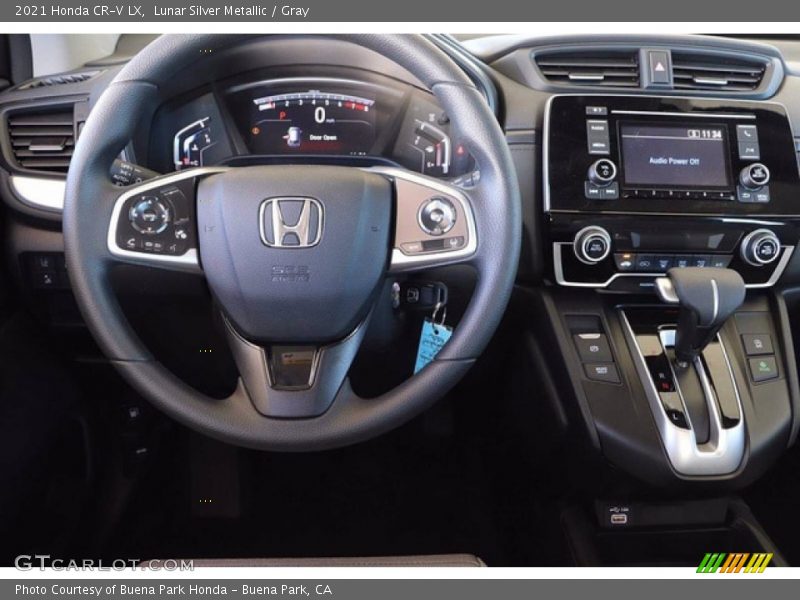 Lunar Silver Metallic / Gray 2021 Honda CR-V LX