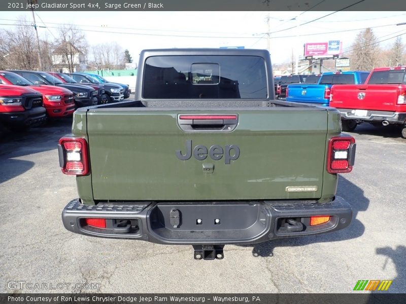 Sarge Green / Black 2021 Jeep Gladiator Sport 4x4