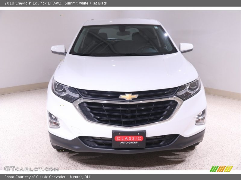Summit White / Jet Black 2018 Chevrolet Equinox LT AWD