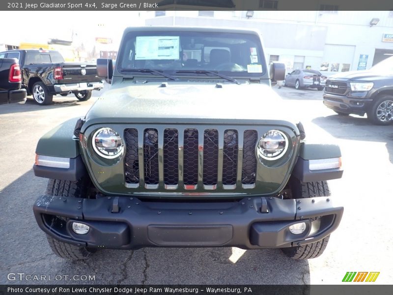 Sarge Green / Black 2021 Jeep Gladiator Sport 4x4