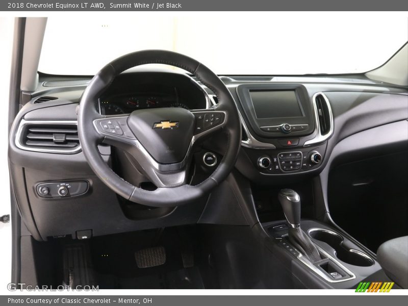 Summit White / Jet Black 2018 Chevrolet Equinox LT AWD