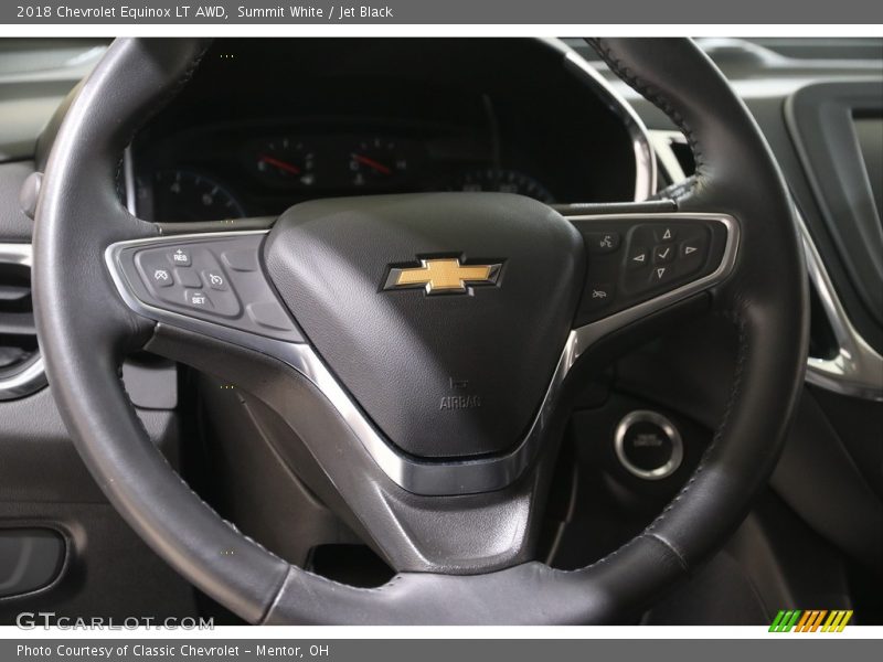 Summit White / Jet Black 2018 Chevrolet Equinox LT AWD