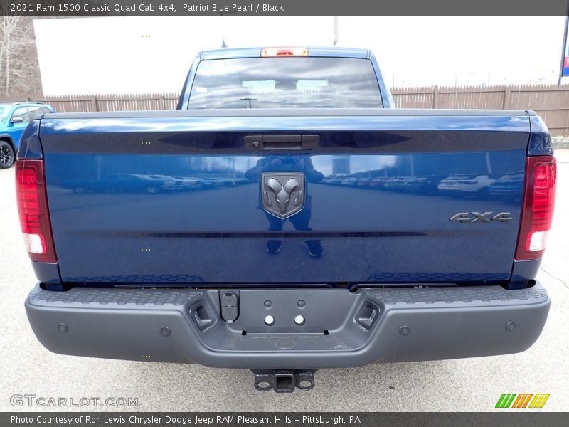 Patriot Blue Pearl / Black 2021 Ram 1500 Classic Quad Cab 4x4