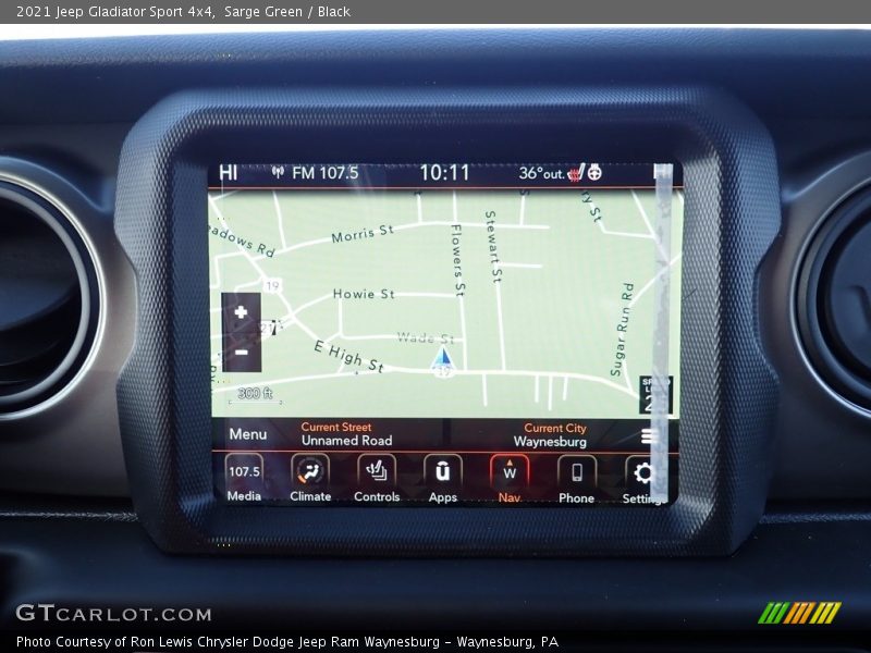 Sarge Green / Black 2021 Jeep Gladiator Sport 4x4