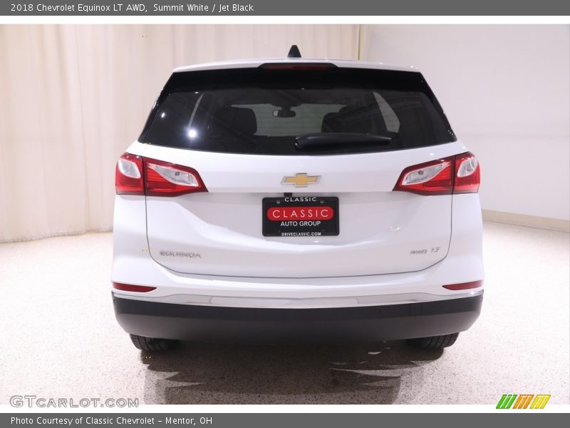 Summit White / Jet Black 2018 Chevrolet Equinox LT AWD