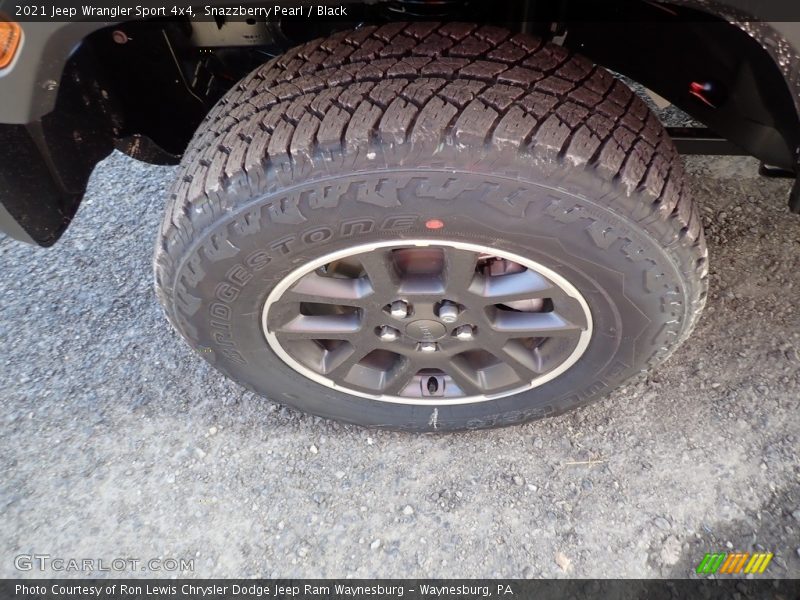 Snazzberry Pearl / Black 2021 Jeep Wrangler Sport 4x4