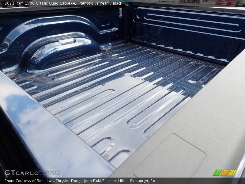 Patriot Blue Pearl / Black 2021 Ram 1500 Classic Quad Cab 4x4