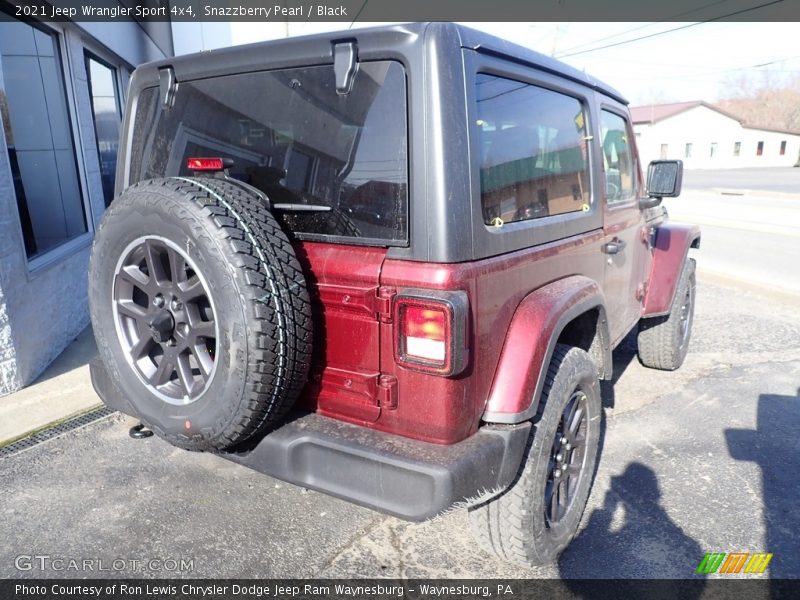 Snazzberry Pearl / Black 2021 Jeep Wrangler Sport 4x4