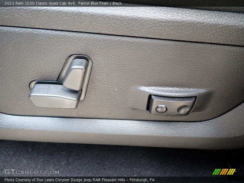 Patriot Blue Pearl / Black 2021 Ram 1500 Classic Quad Cab 4x4