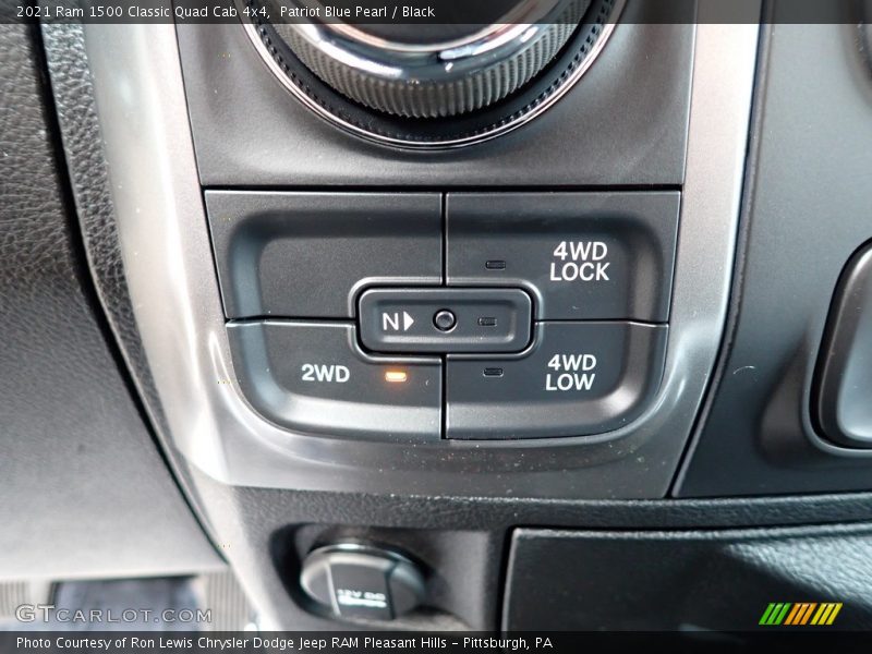 Patriot Blue Pearl / Black 2021 Ram 1500 Classic Quad Cab 4x4