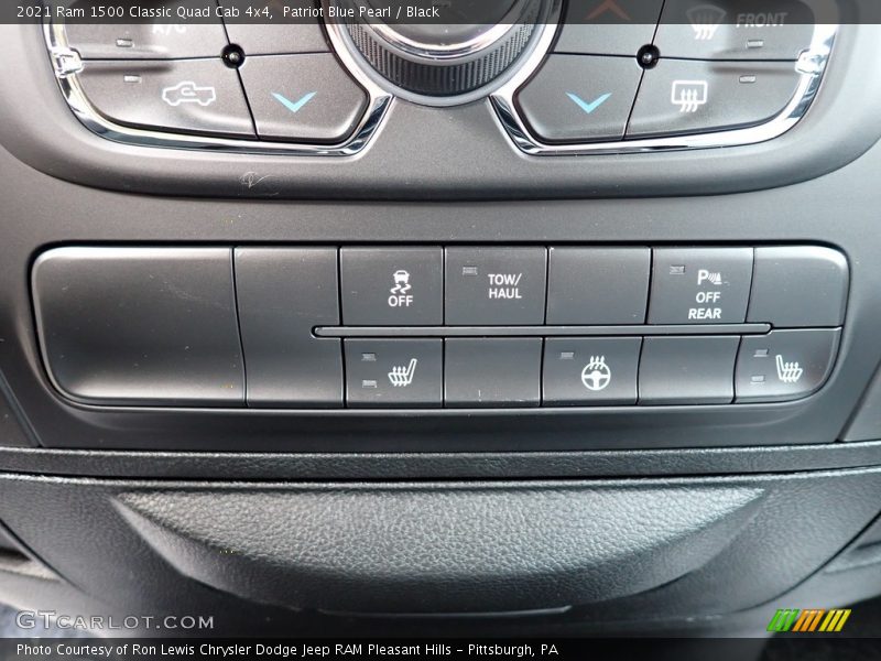 Patriot Blue Pearl / Black 2021 Ram 1500 Classic Quad Cab 4x4