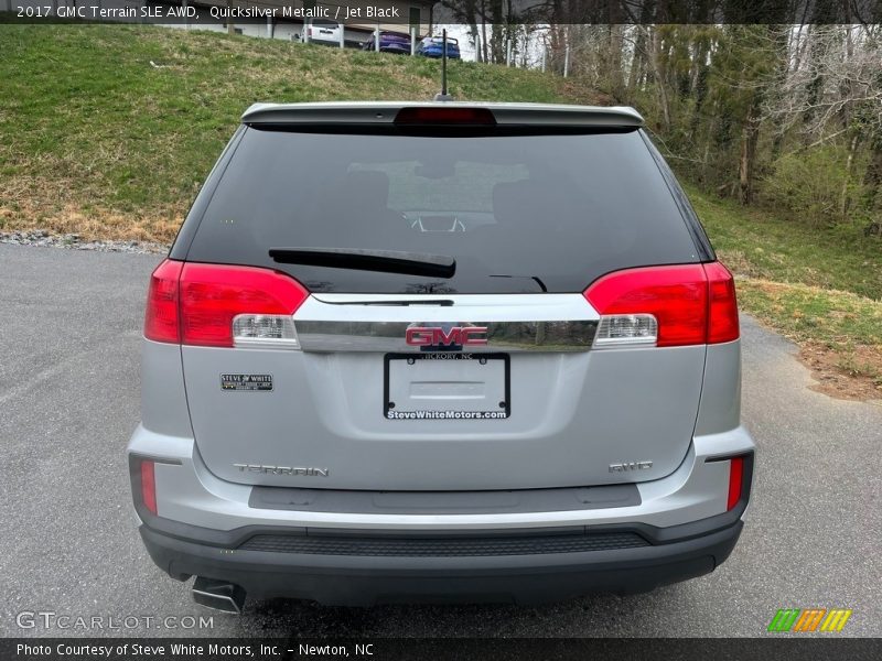 Quicksilver Metallic / Jet Black 2017 GMC Terrain SLE AWD