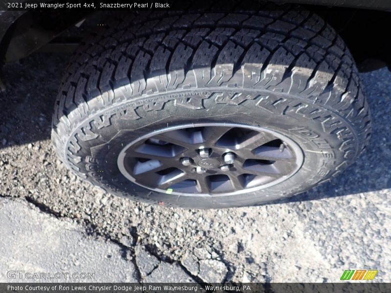 Snazzberry Pearl / Black 2021 Jeep Wrangler Sport 4x4