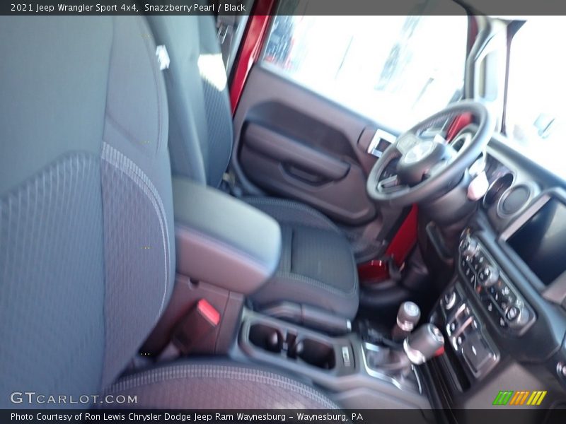 Snazzberry Pearl / Black 2021 Jeep Wrangler Sport 4x4