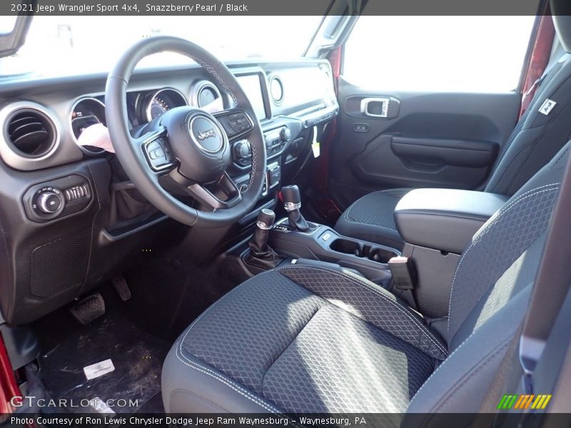 Snazzberry Pearl / Black 2021 Jeep Wrangler Sport 4x4