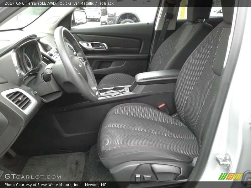 Quicksilver Metallic / Jet Black 2017 GMC Terrain SLE AWD