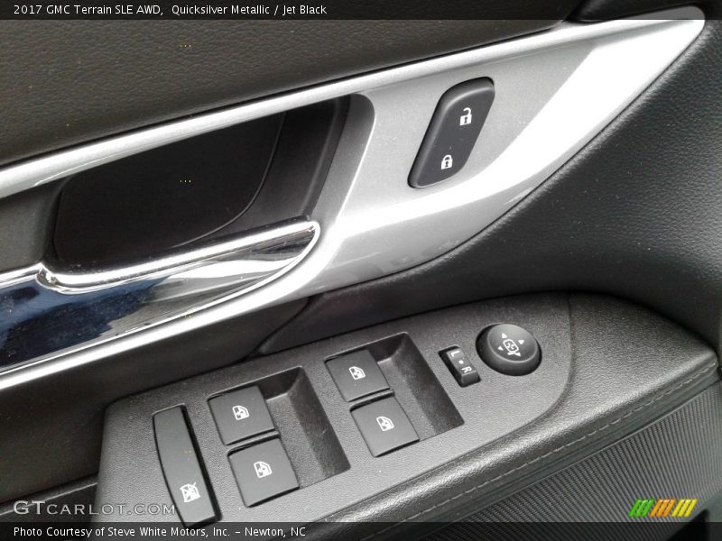 Quicksilver Metallic / Jet Black 2017 GMC Terrain SLE AWD