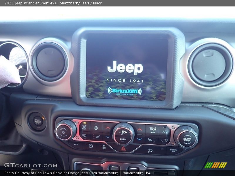 Snazzberry Pearl / Black 2021 Jeep Wrangler Sport 4x4