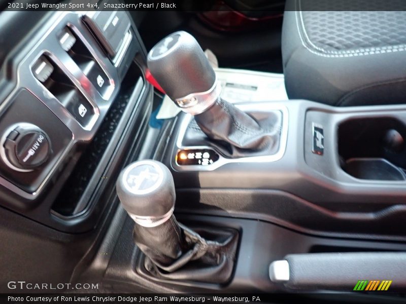 Snazzberry Pearl / Black 2021 Jeep Wrangler Sport 4x4