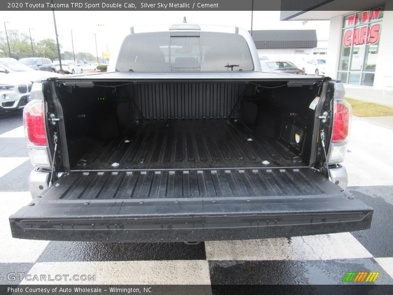 Silver Sky Metallic / Cement 2020 Toyota Tacoma TRD Sport Double Cab