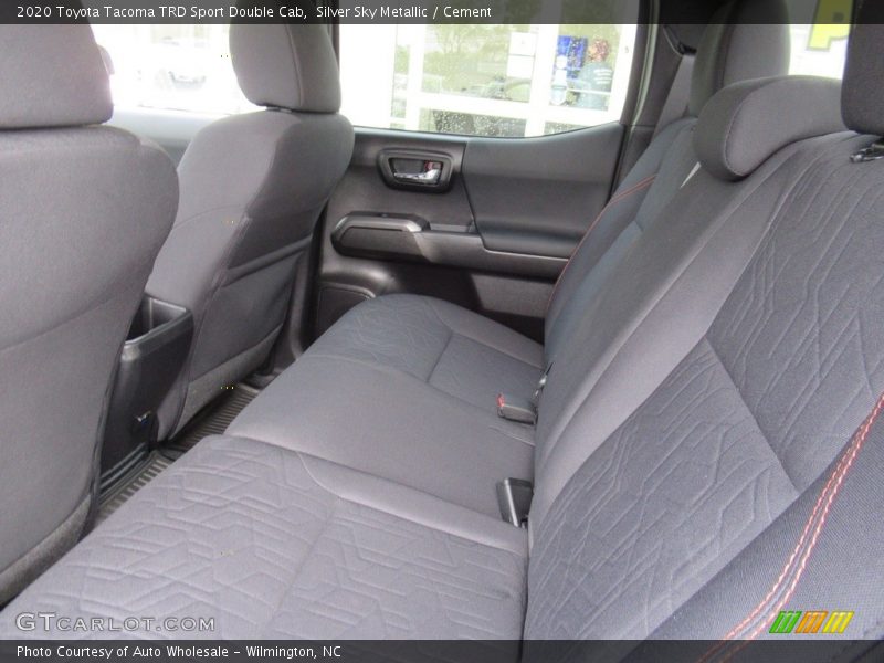 Silver Sky Metallic / Cement 2020 Toyota Tacoma TRD Sport Double Cab