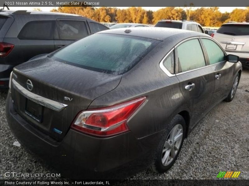 Metallic Slate / Charcoal 2013 Nissan Altima 2.5 SL