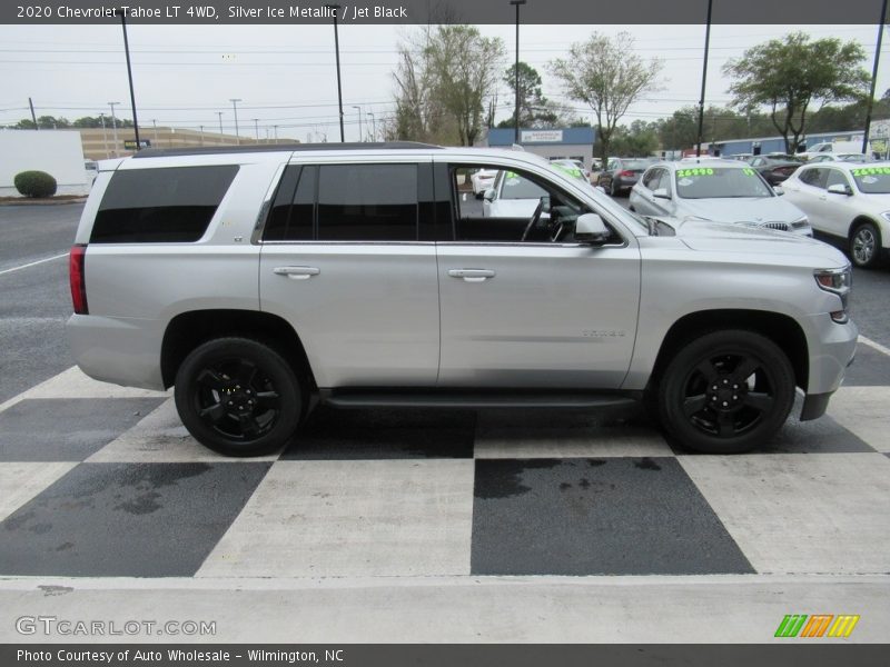 Silver Ice Metallic / Jet Black 2020 Chevrolet Tahoe LT 4WD
