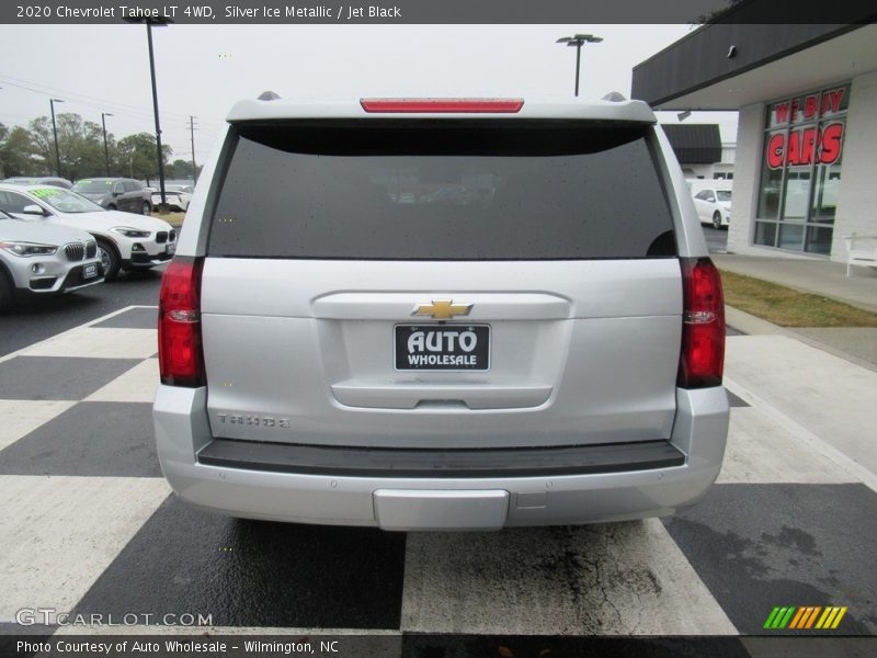 Silver Ice Metallic / Jet Black 2020 Chevrolet Tahoe LT 4WD