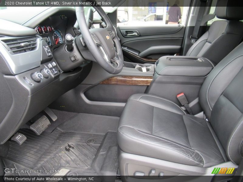 Silver Ice Metallic / Jet Black 2020 Chevrolet Tahoe LT 4WD