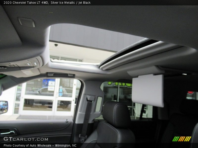 Silver Ice Metallic / Jet Black 2020 Chevrolet Tahoe LT 4WD