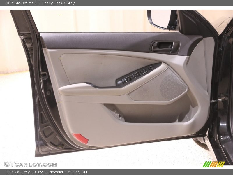 Ebony Black / Gray 2014 Kia Optima LX