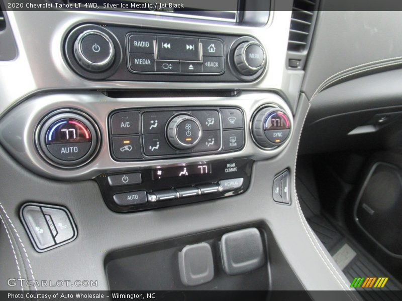 Silver Ice Metallic / Jet Black 2020 Chevrolet Tahoe LT 4WD
