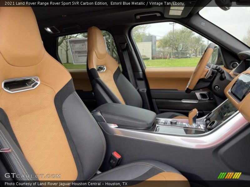 Estoril Blue Metallic / Vintage Tan/Ebony 2021 Land Rover Range Rover Sport SVR Carbon Edition