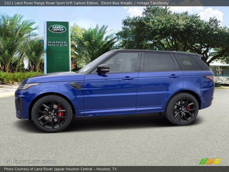  2021 Range Rover Sport SVR Carbon Edition Estoril Blue Metallic