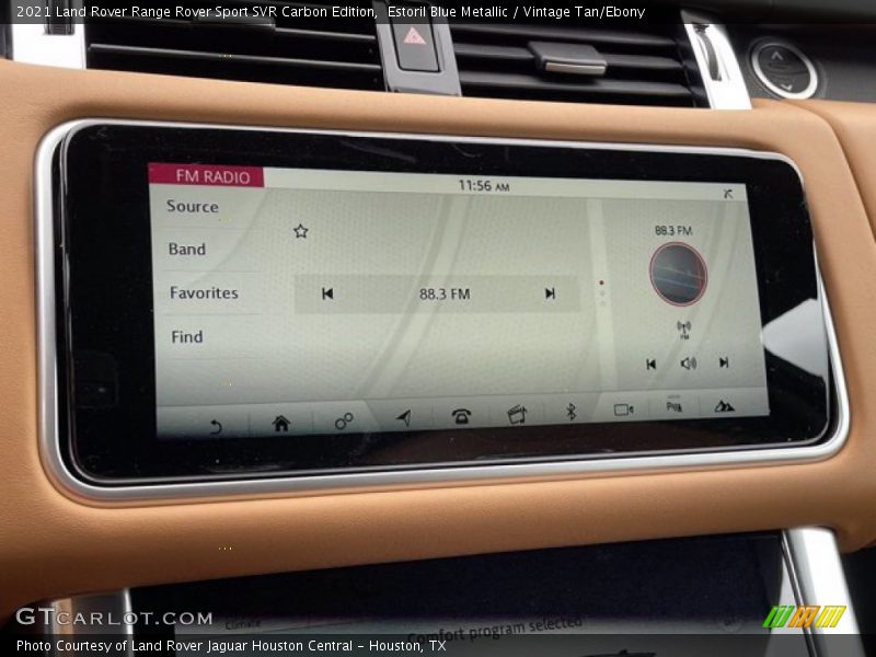 Estoril Blue Metallic / Vintage Tan/Ebony 2021 Land Rover Range Rover Sport SVR Carbon Edition