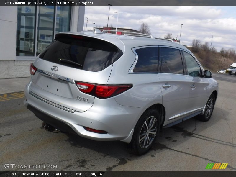 Liquid Platinum / Graphite 2016 Infiniti QX60 AWD