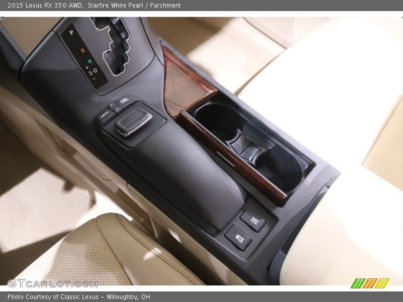 Starfire White Pearl / Parchment 2015 Lexus RX 350 AWD