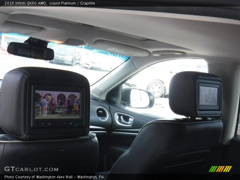 Entertainment System of 2016 QX60 AWD