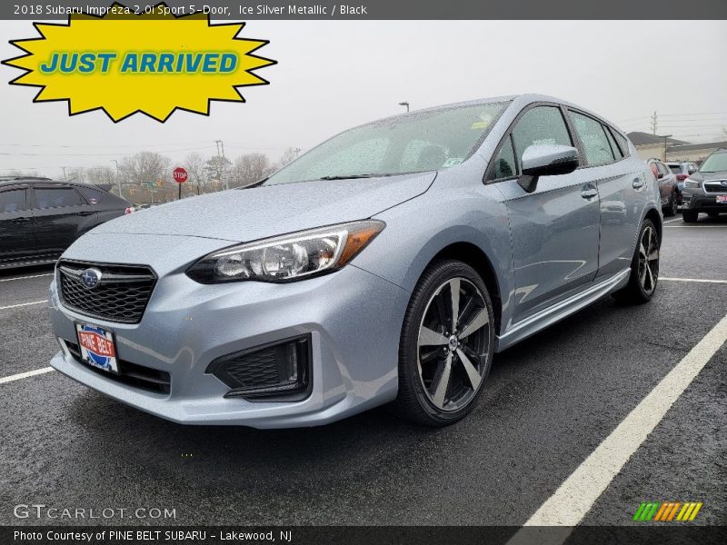 Ice Silver Metallic / Black 2018 Subaru Impreza 2.0i Sport 5-Door