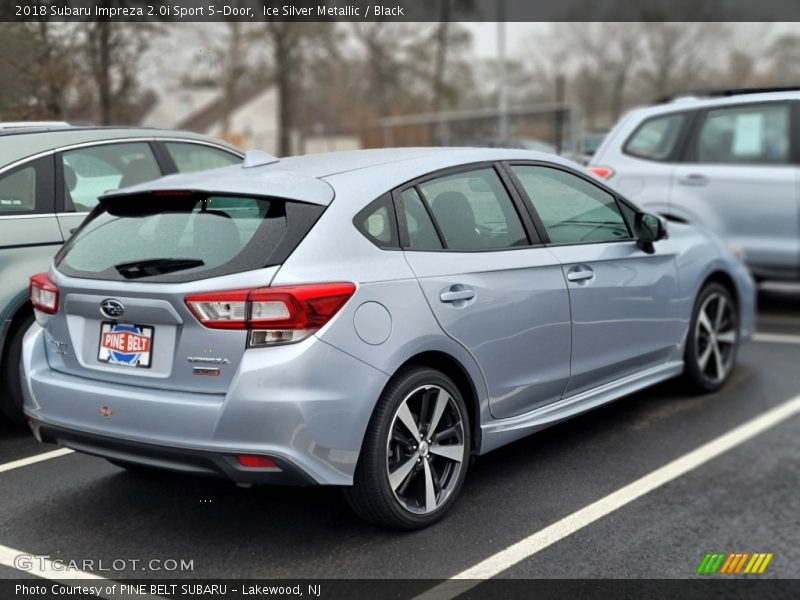 Ice Silver Metallic / Black 2018 Subaru Impreza 2.0i Sport 5-Door