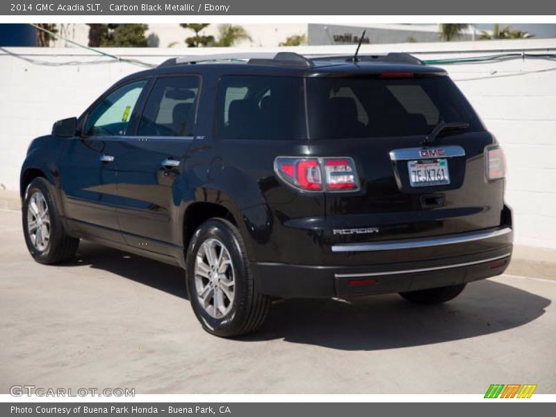 Carbon Black Metallic / Ebony 2014 GMC Acadia SLT