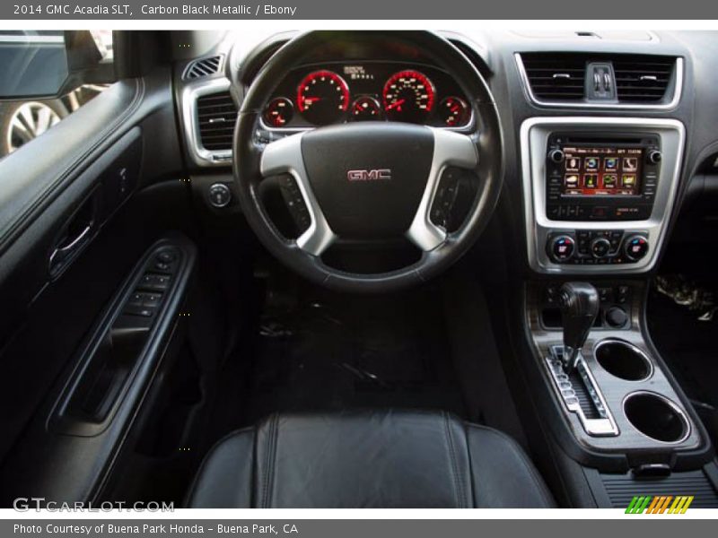 Carbon Black Metallic / Ebony 2014 GMC Acadia SLT