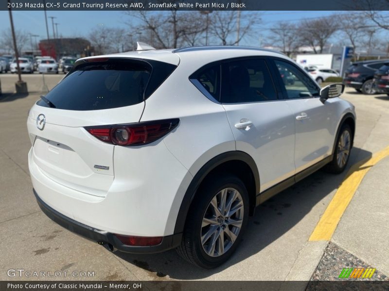 Snowflake White Pearl Mica / Black 2019 Mazda CX-5 Grand Touring Reserve AWD